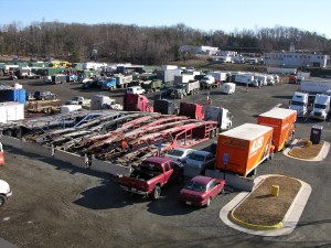 tractor trailer storage